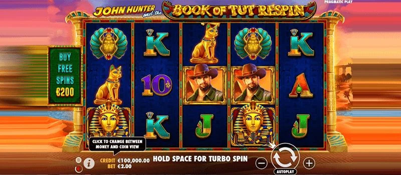 john hunter online pokie