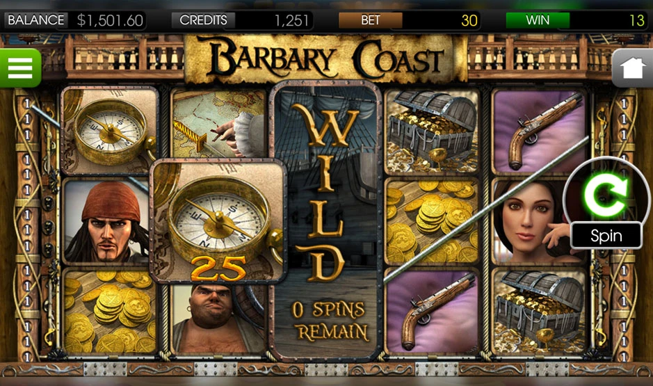 Barbary Coast from Betsoft