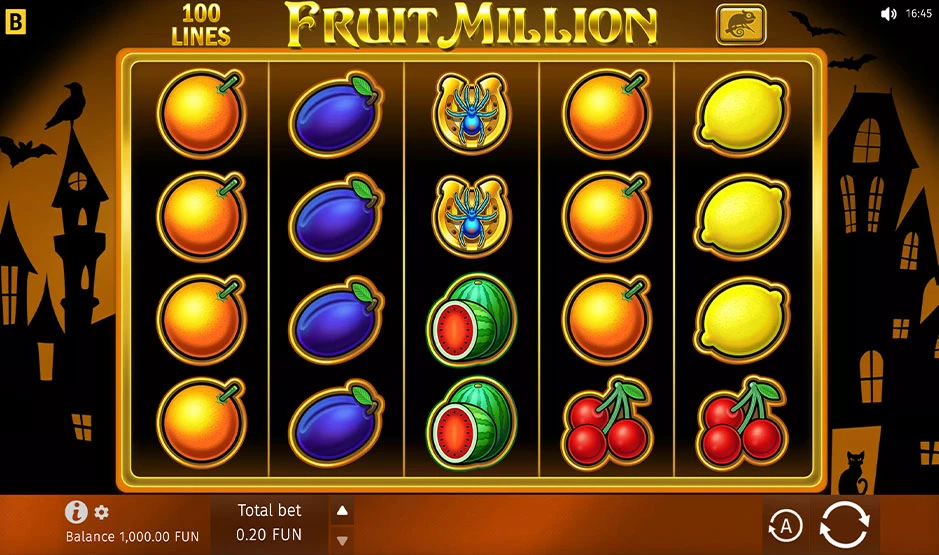 Fruit million xmas from bgaming