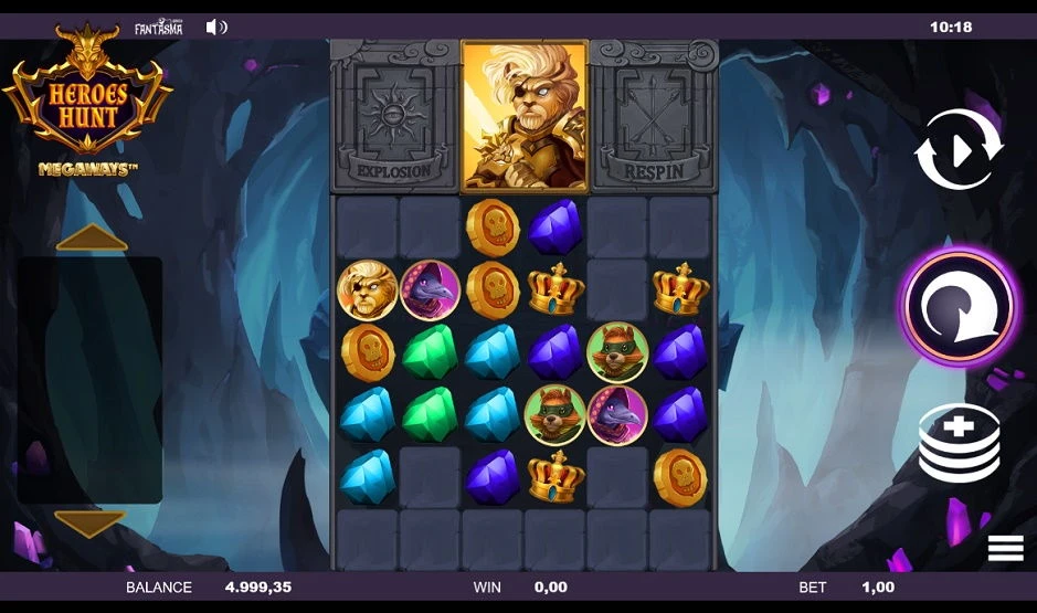 heroes hunt slot