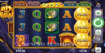 Play in Hit the Gold! Hold and Win for free now | 