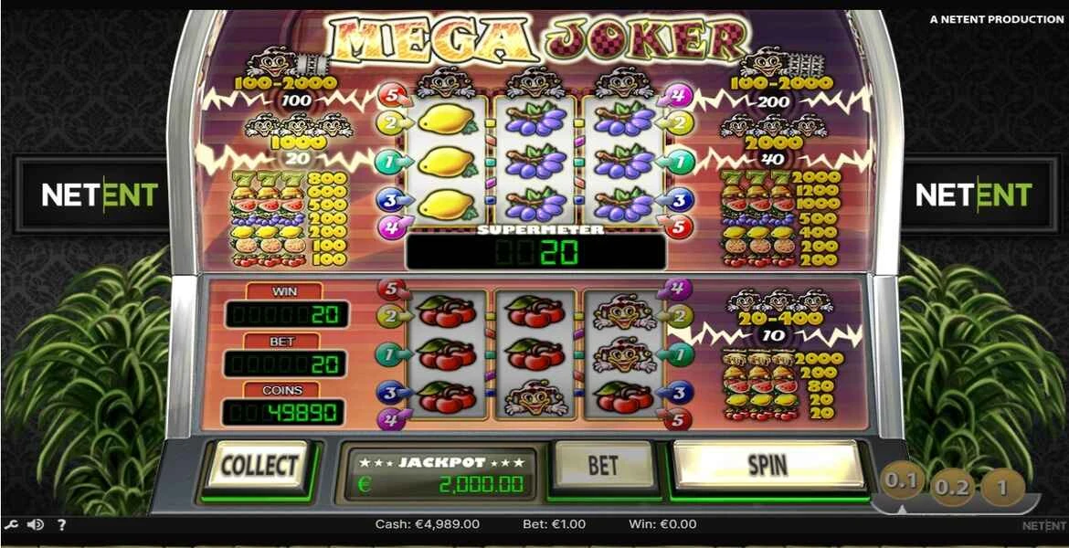 Mega Joker Pokie Review