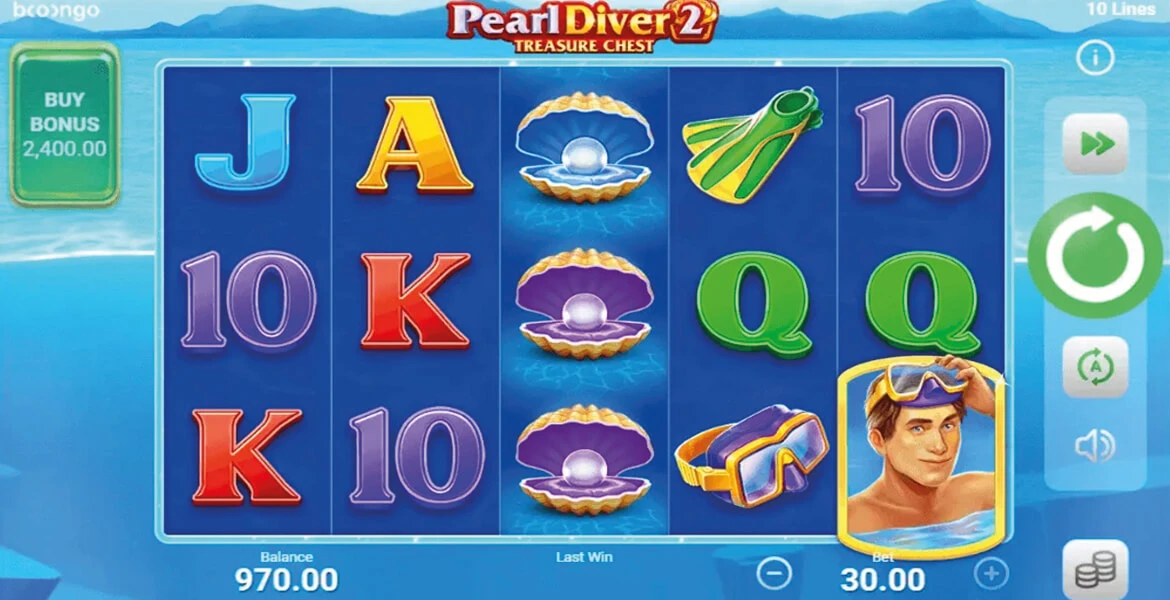 pearl diver 2 treasure chest slot