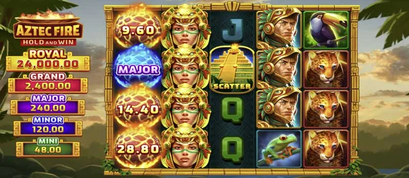 aztec fire slot machine