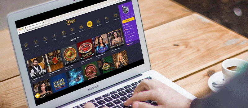 live dealer roulette at rolling slots casino