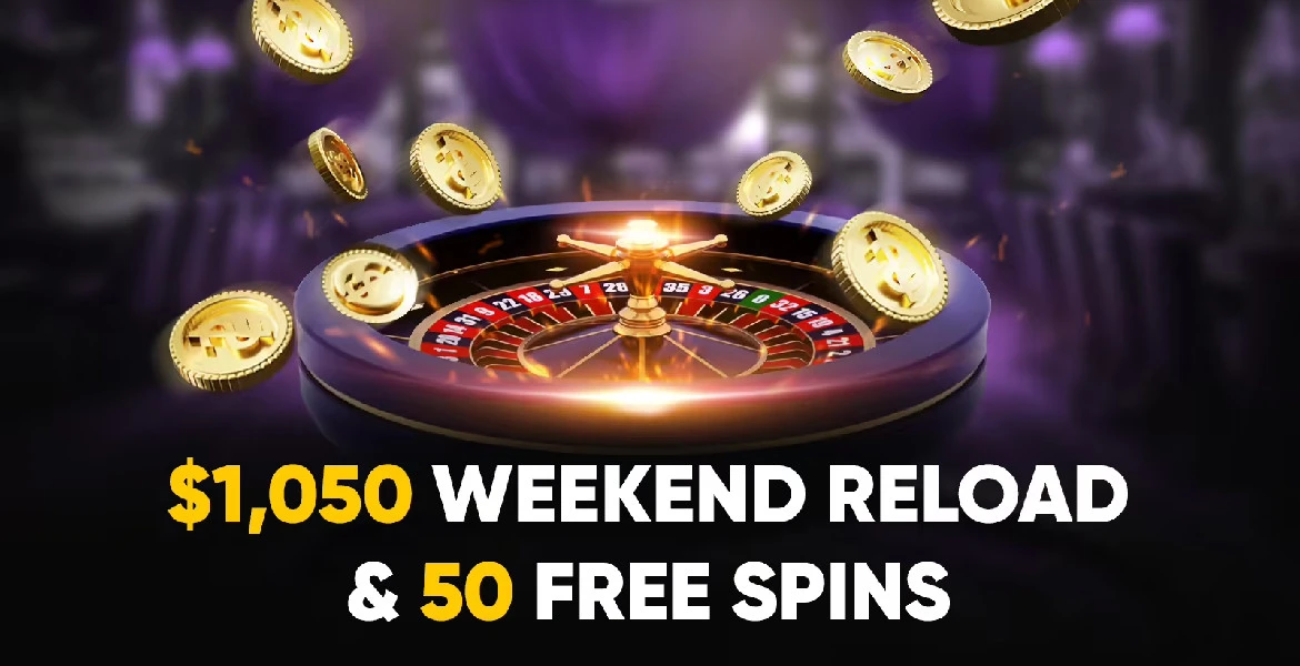 Weekend Reload AU$1,050 + 50 FS