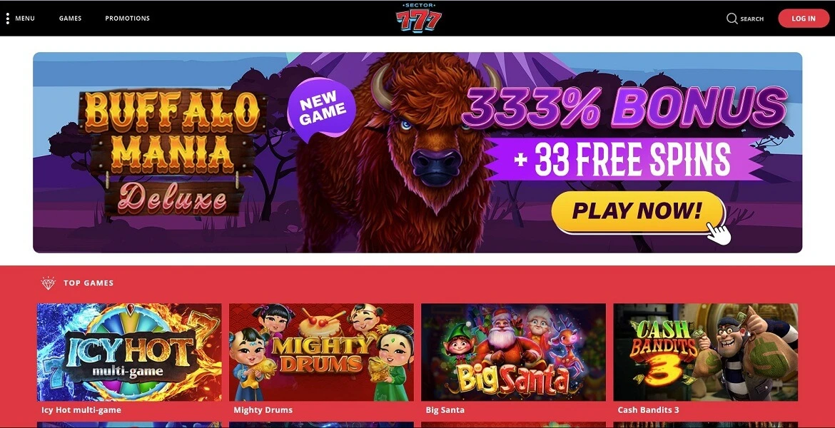 Sector 777 casino login