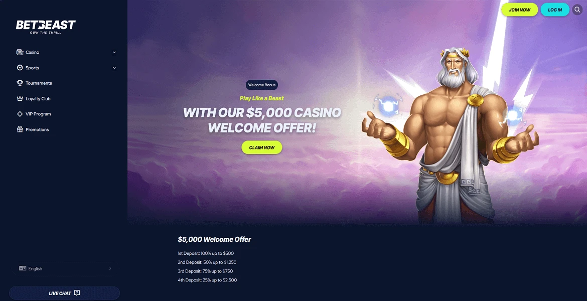 betbeast main page