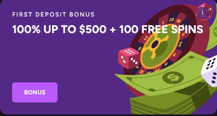 First deposit bonus