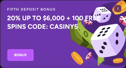 Fifth deposit bonus