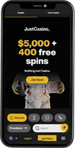 Just Casino mobile