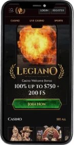 Legiano mobile casino