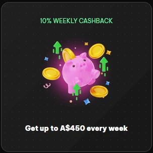 Weekly cashback