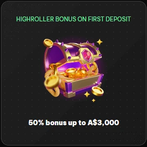 High roller sign-up offer