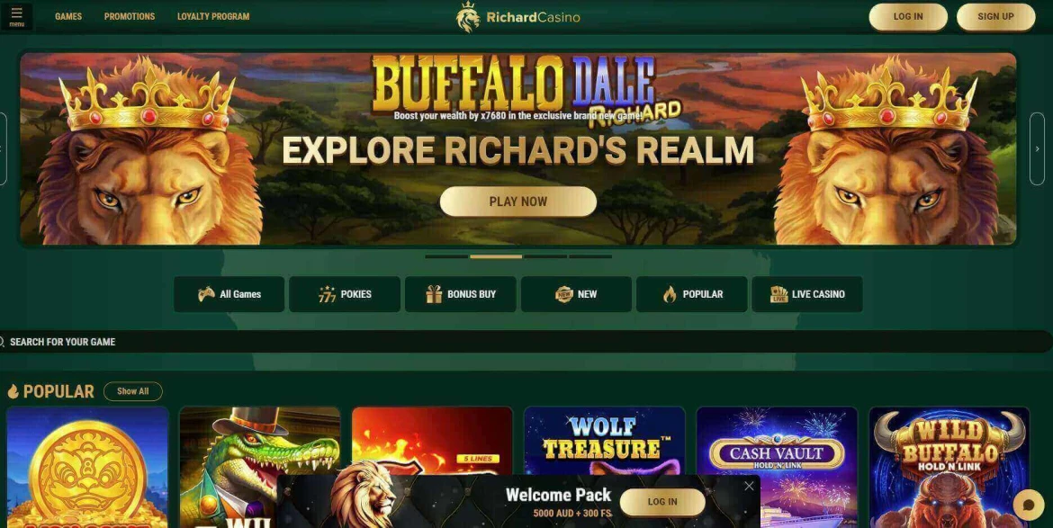 Richard casino login