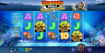 Play in Big Bass Keeping it Reel for free now | 