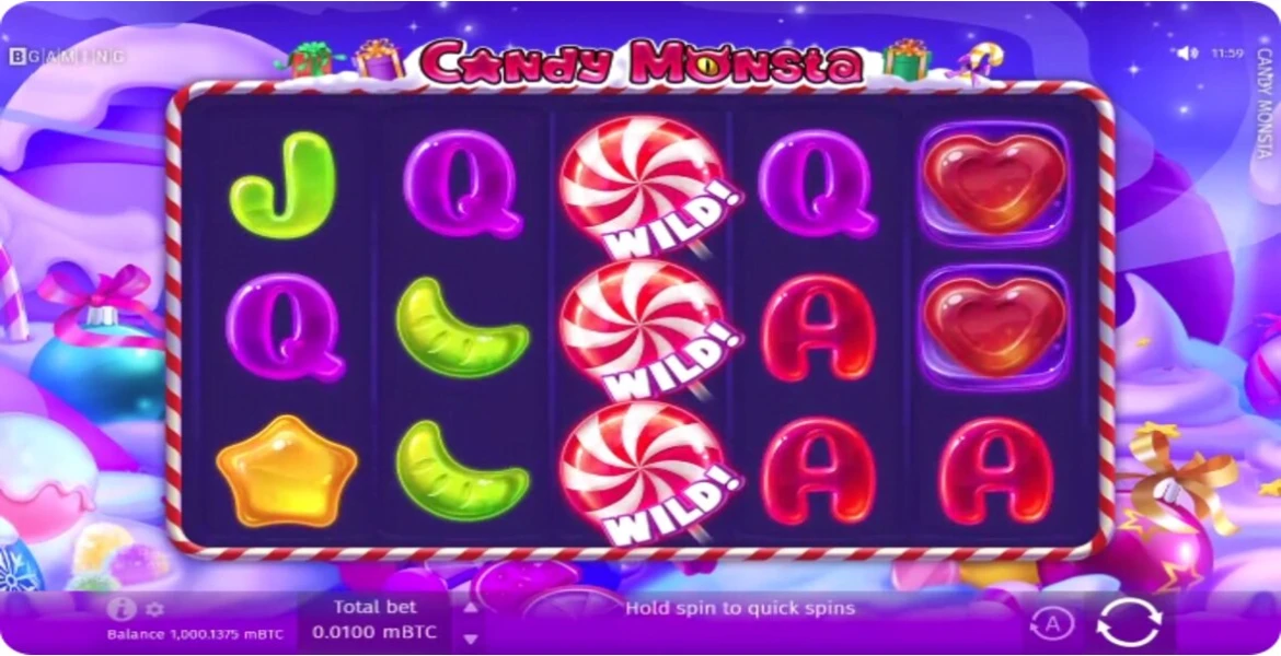 Play in Candy Monsta Xmas by BGaming for free now | SmartPokies