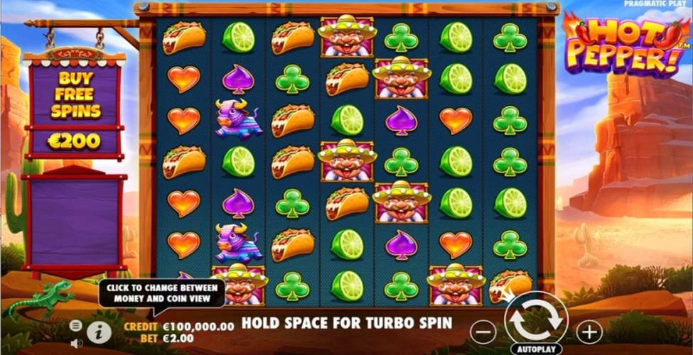 hot pepper slot by pragmatic play