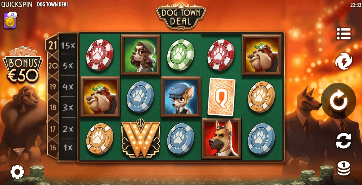 dog town deal pokie