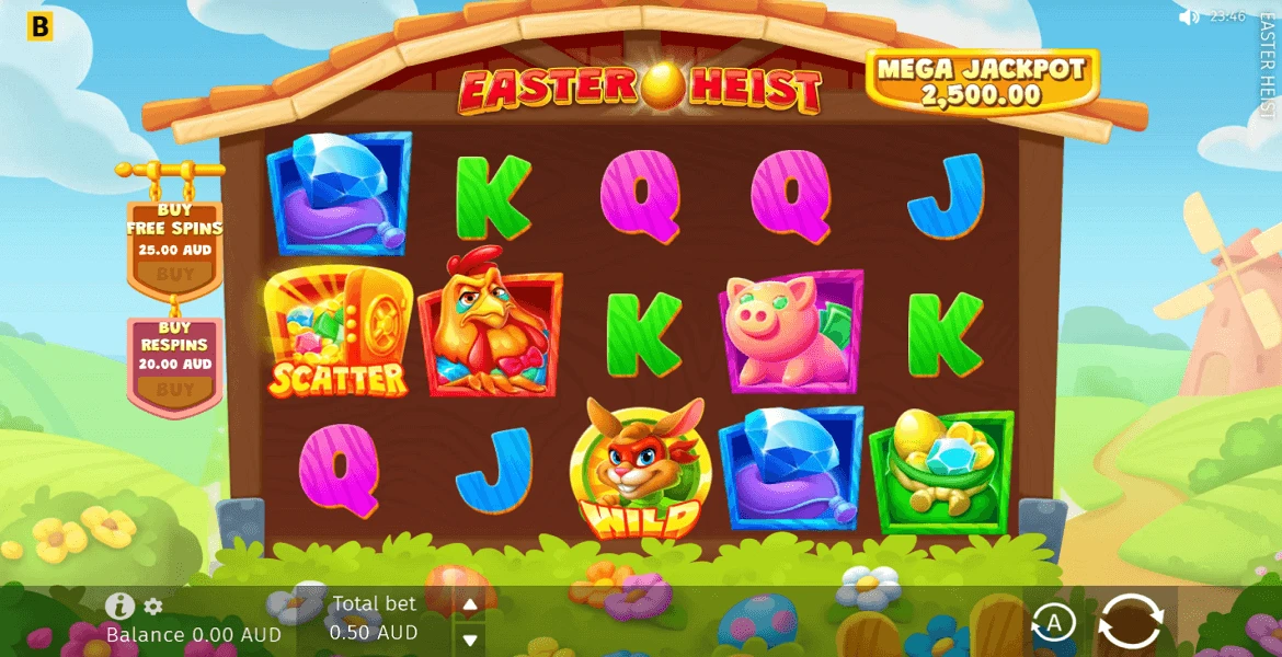 easter heist pokie