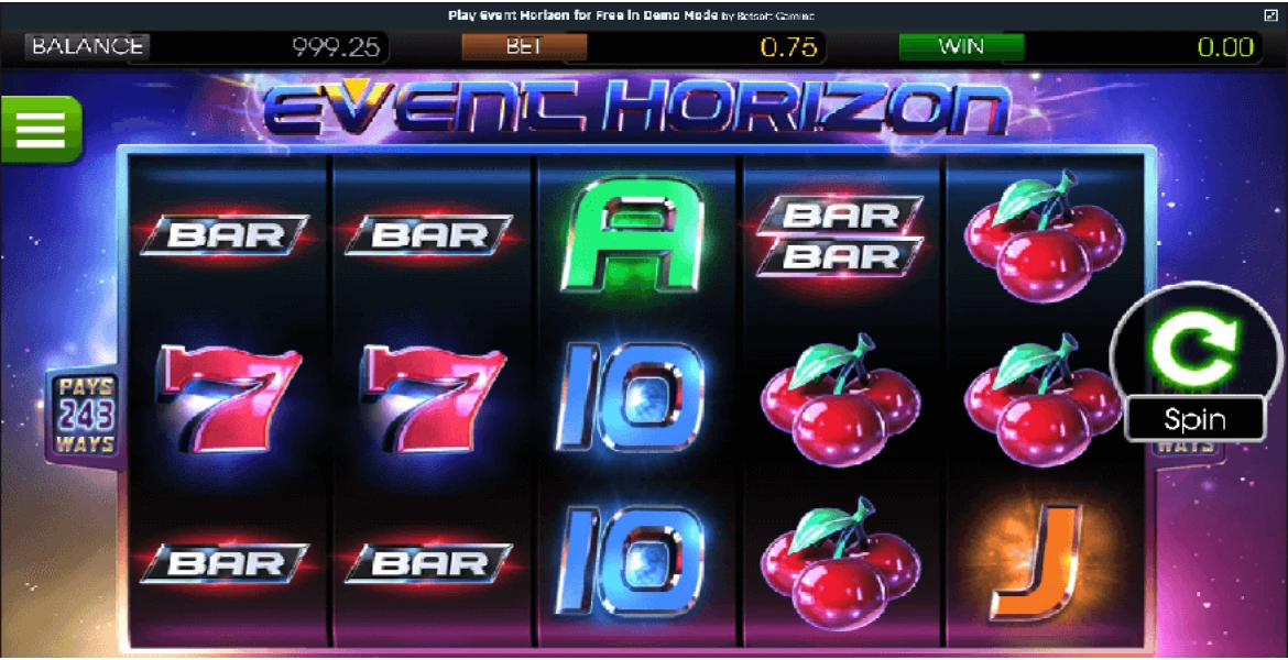 Play in Event Horizon by Betsoft for free now | SmartPokies