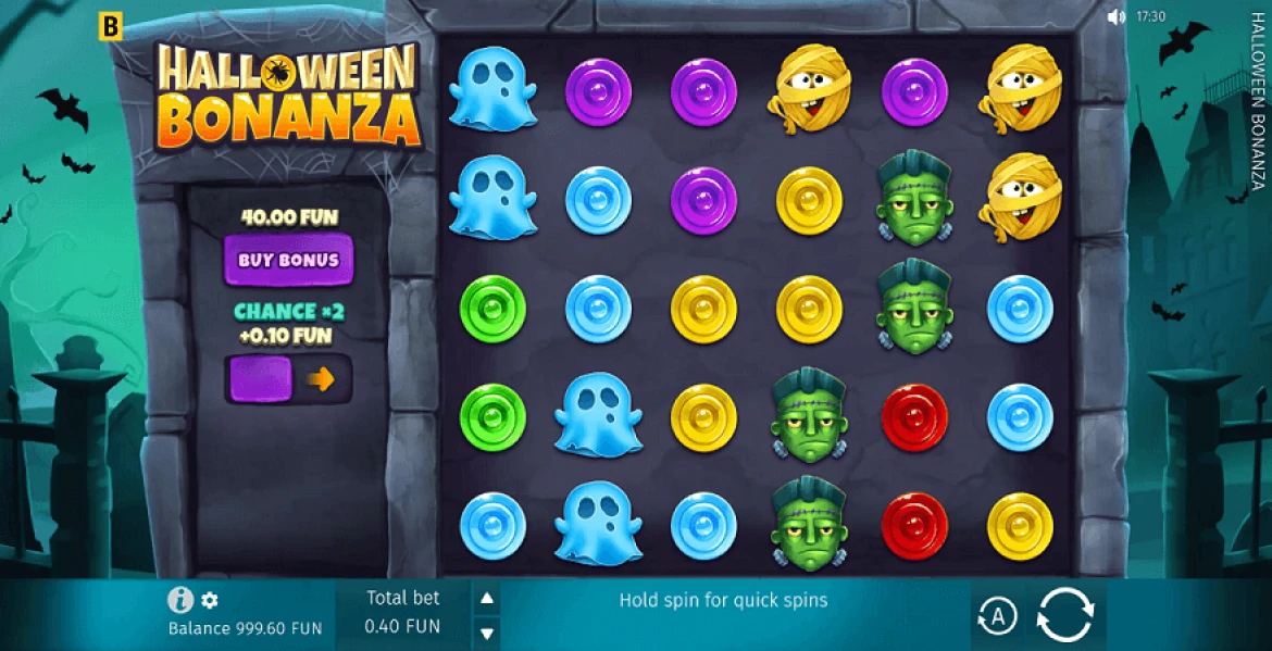 halloween bonanza pokie