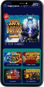 Heaps Of Wins mobile casino