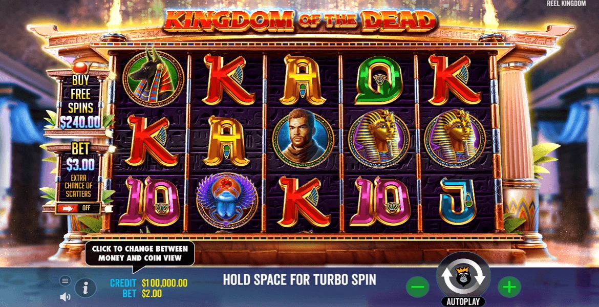 kingdom of the dead pokie