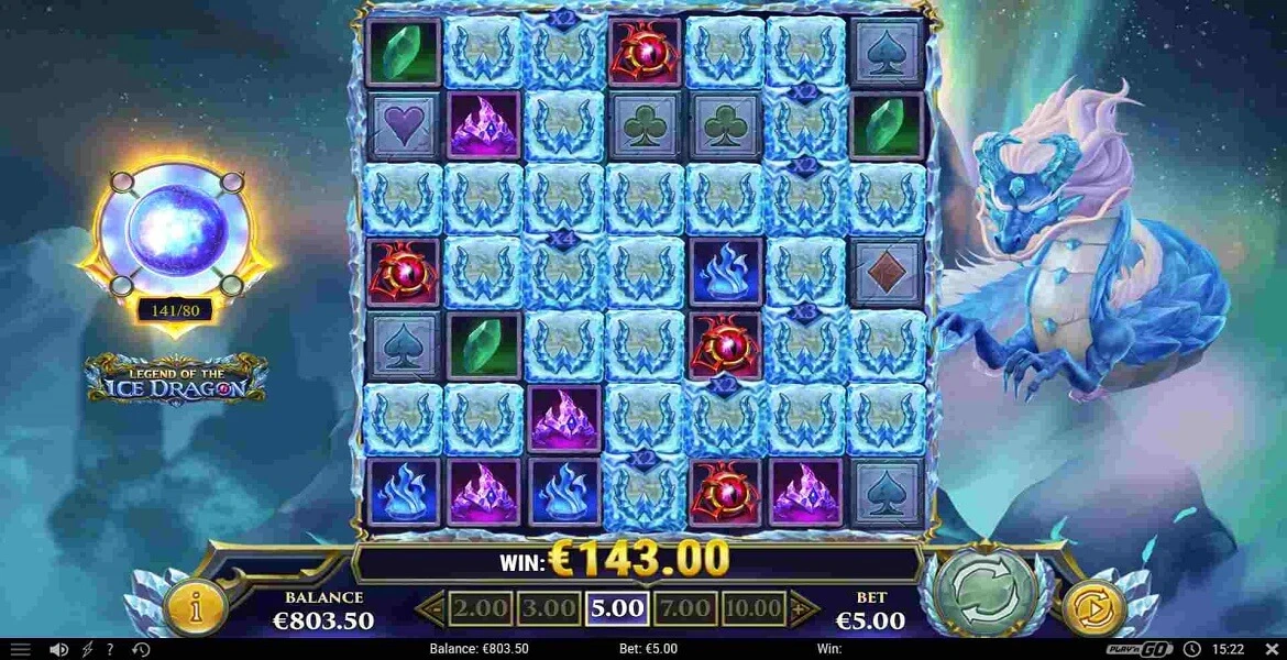 legend of ice dragon pokie