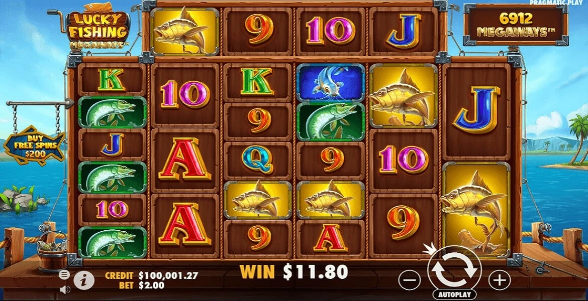 lucky fishing megaways pokie