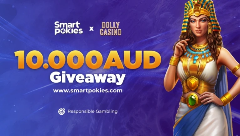 Smart Pokies and Dolly Casino Announce $10,000 AUD Giveaway