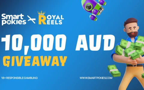 10,000 AUD Giveaway is launched by Smart Pokies and Royal Reels Casino