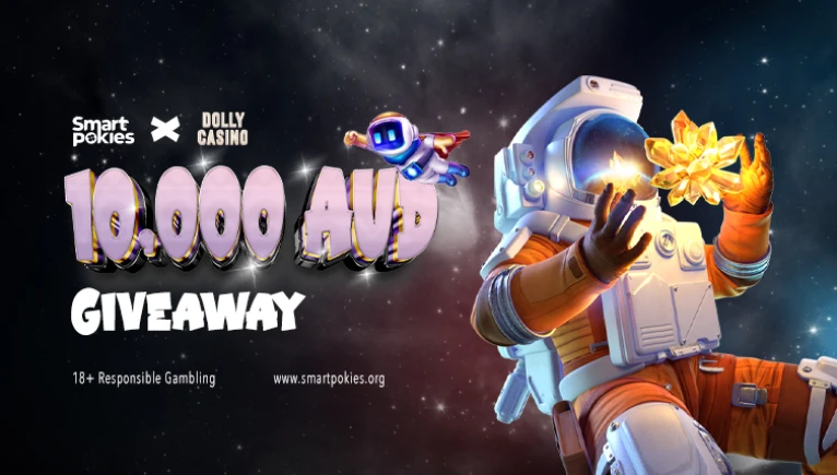 Smart Pokies and Dolly Casino Announce $10,000 Giveaway